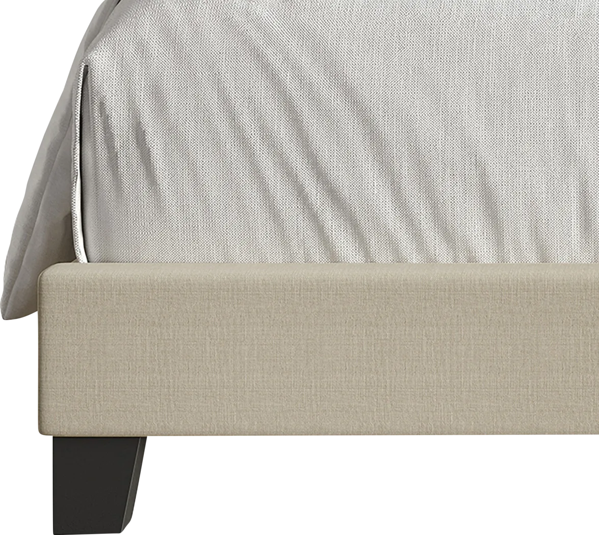 Bellane Beige Twin Bed - Thumbnail - Image 5