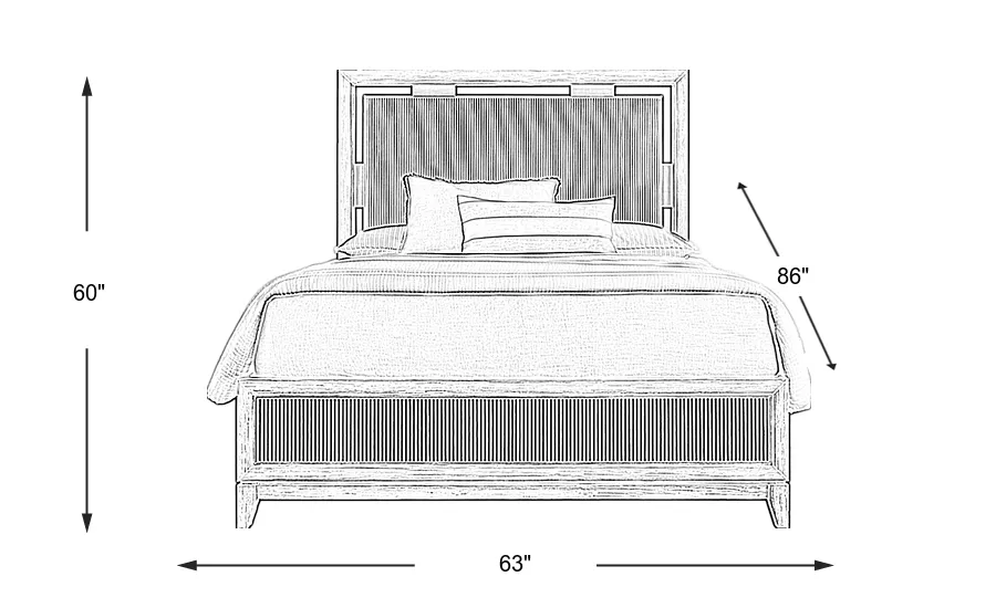 Dimension Image. Please refer to the Dimension Tab on this page for dimension details.