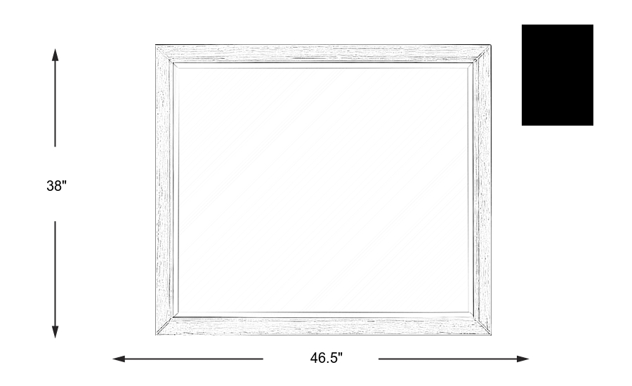 Dimension Image. Please refer to the Dimension Tab on this page for dimension details.