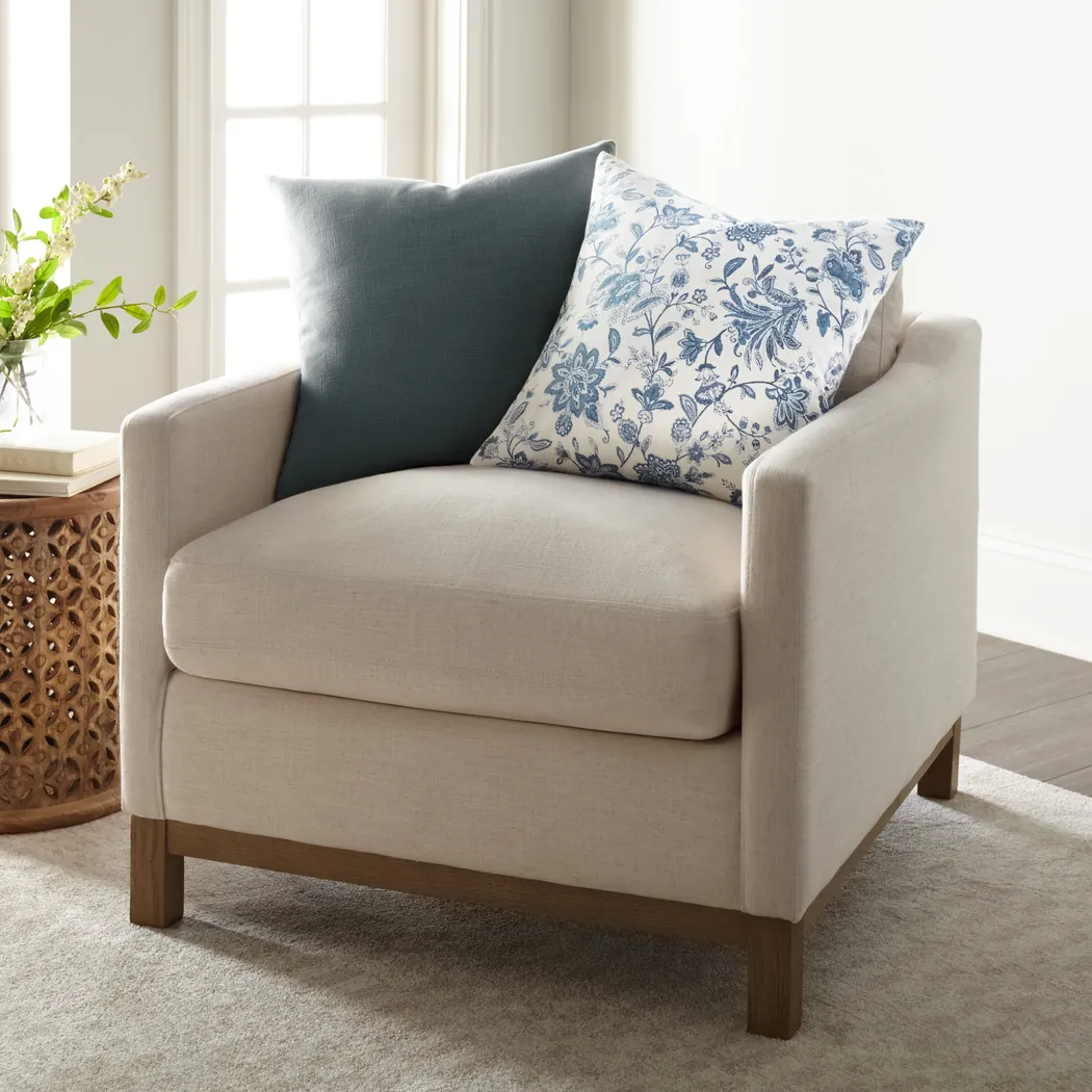 Bellascott Navy Accent Pillow Set of 2 - Thumbnail - Image 3