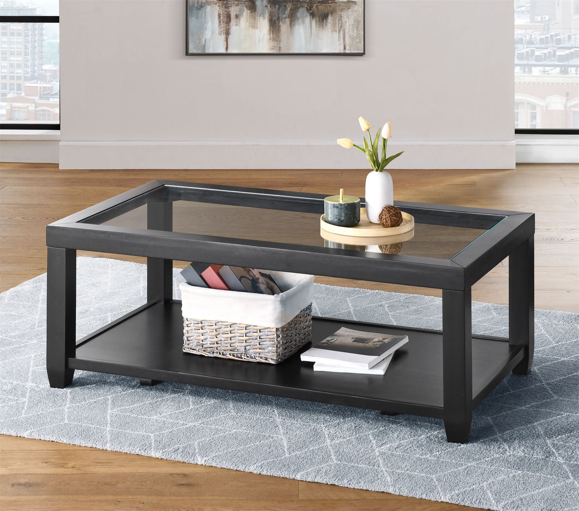 Bellavia Black Cocktail Table - Thumbnail - Image 2