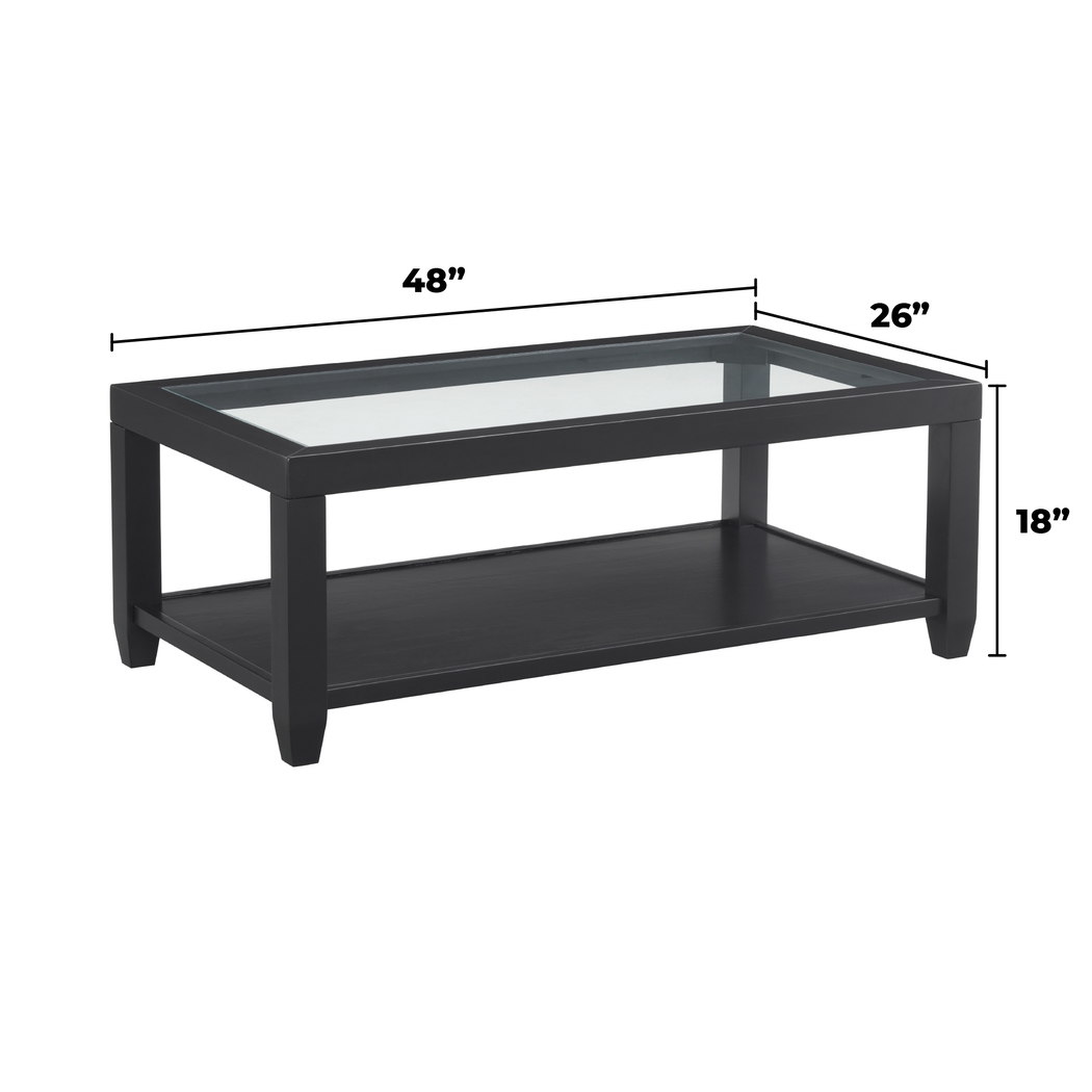 Bellavia Black Cocktail Table - Thumbnail - Image 9