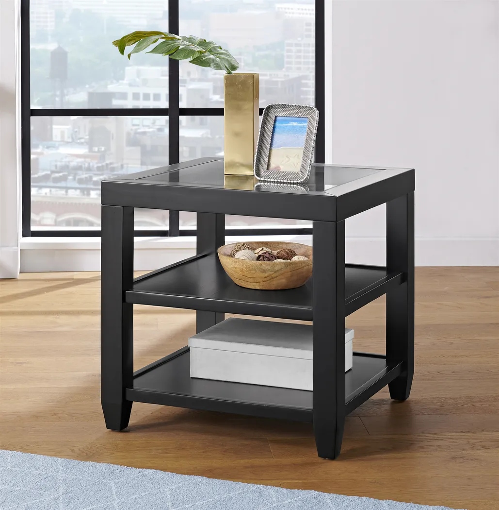 Bellavia Black End Table - Thumbnail - Image 2