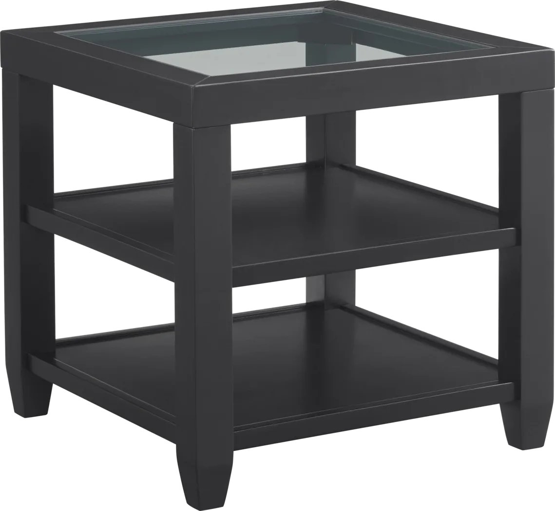 Bellavia Black End Table - Thumbnail - Image 1