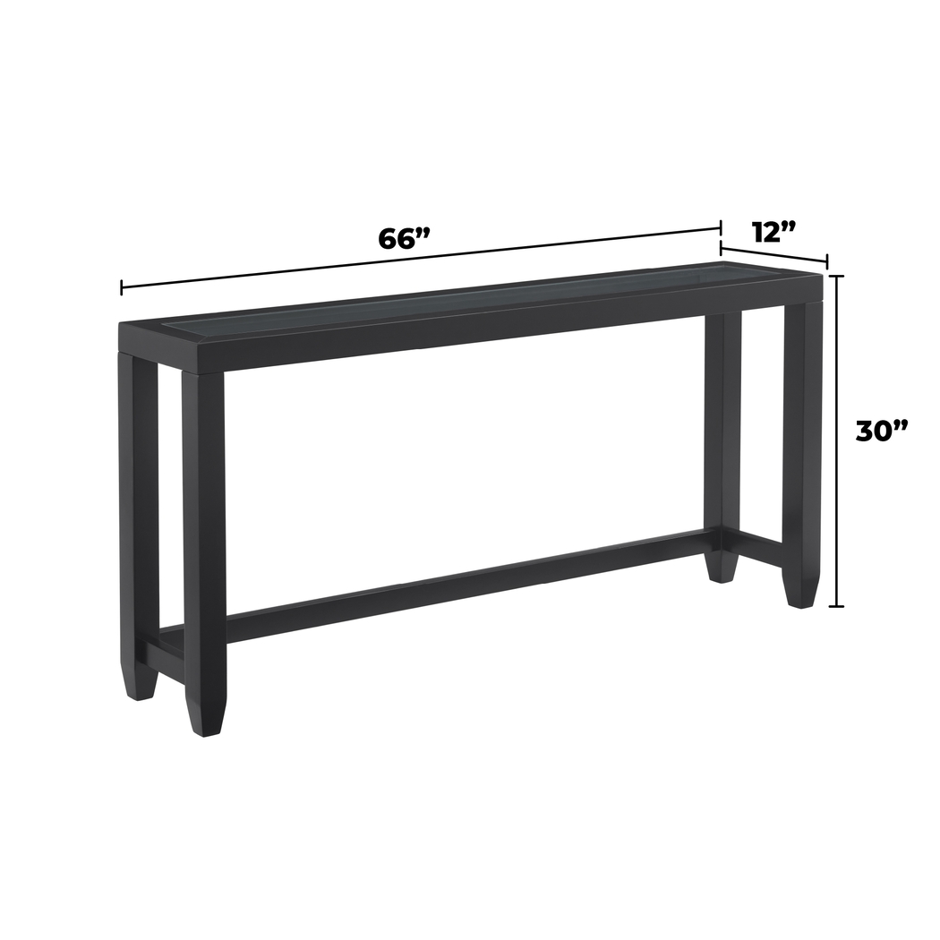 Bellavia Black Sofa Table - Thumbnail - Image 6