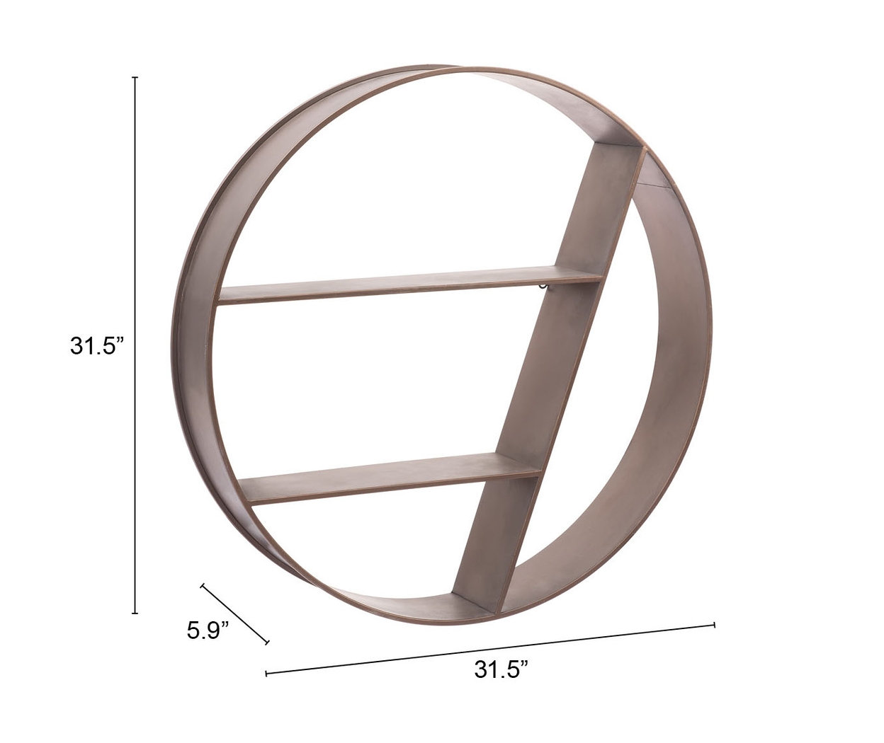 Bellbouy Gray Wall Shelf - Thumbnail - Image 6