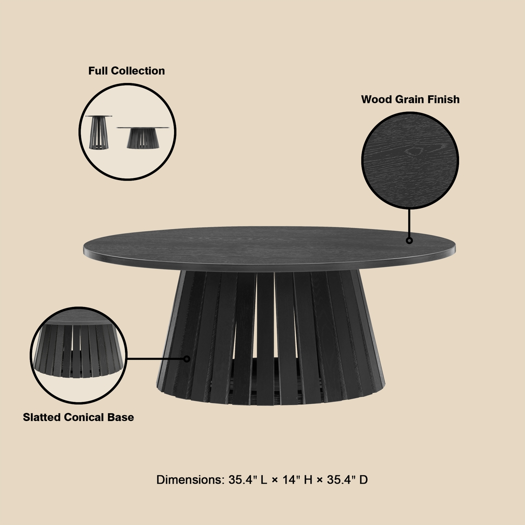 Bellcreek Black Cocktail Table - Thumbnail - Image 4