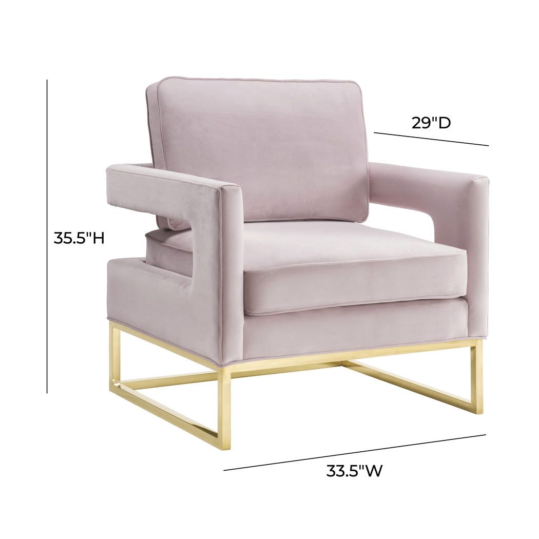 Belldid II Blush Accent Chair - Thumbnail - Image 6