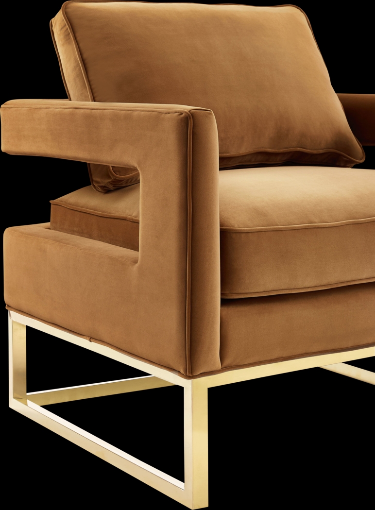 Belldid II Cognac Accent Chair - Thumbnail - Image 4