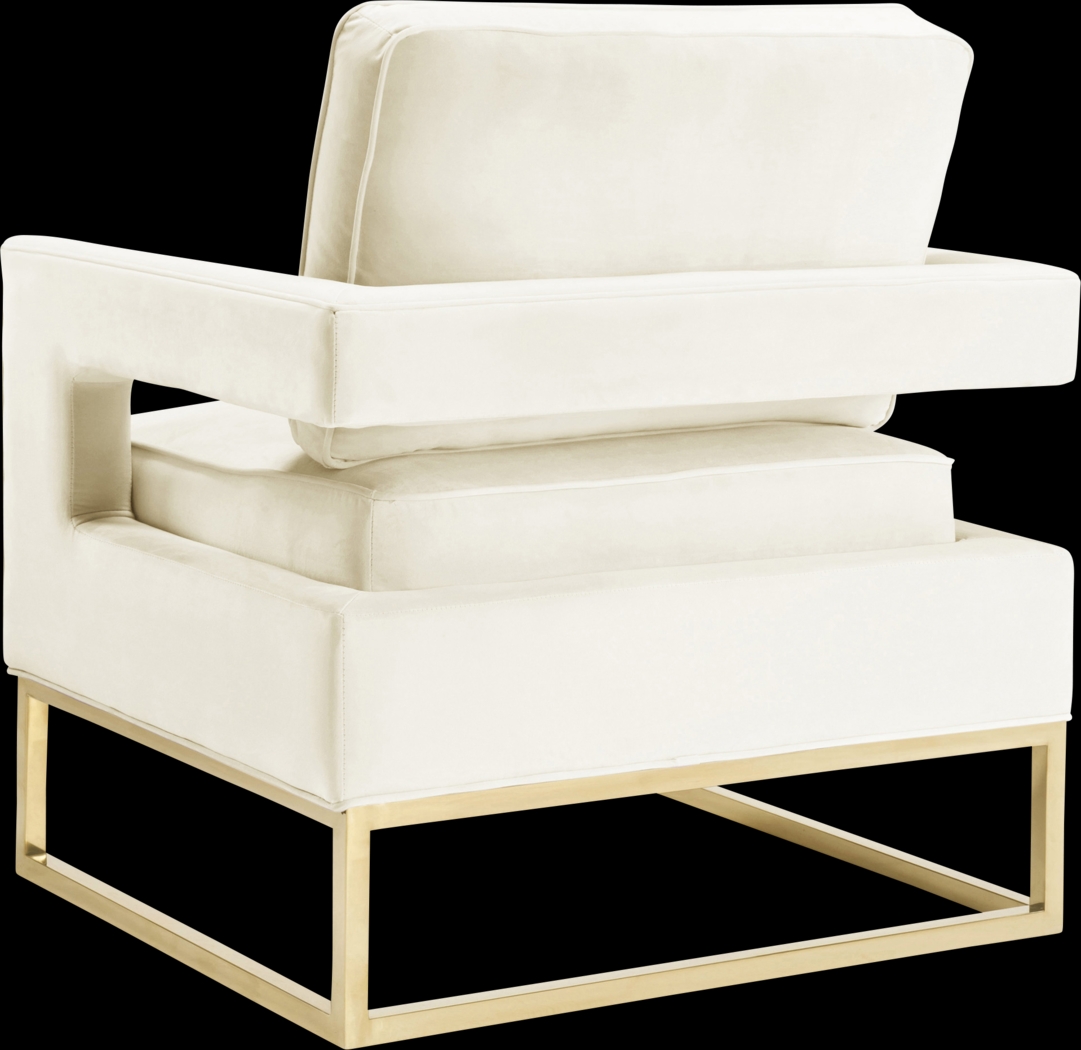 Belldid II Cream Accent Chair - Thumbnail - Image 4