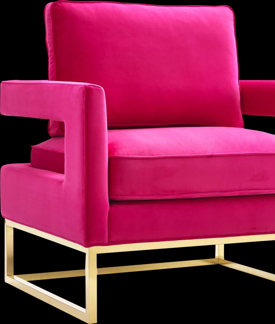 Belldid II Pink Accent Chair - Thumbnail - Image 4