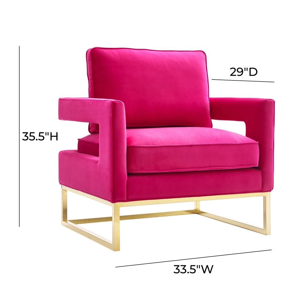 Belldid II Pink Accent Chair - Thumbnail - Image 7
