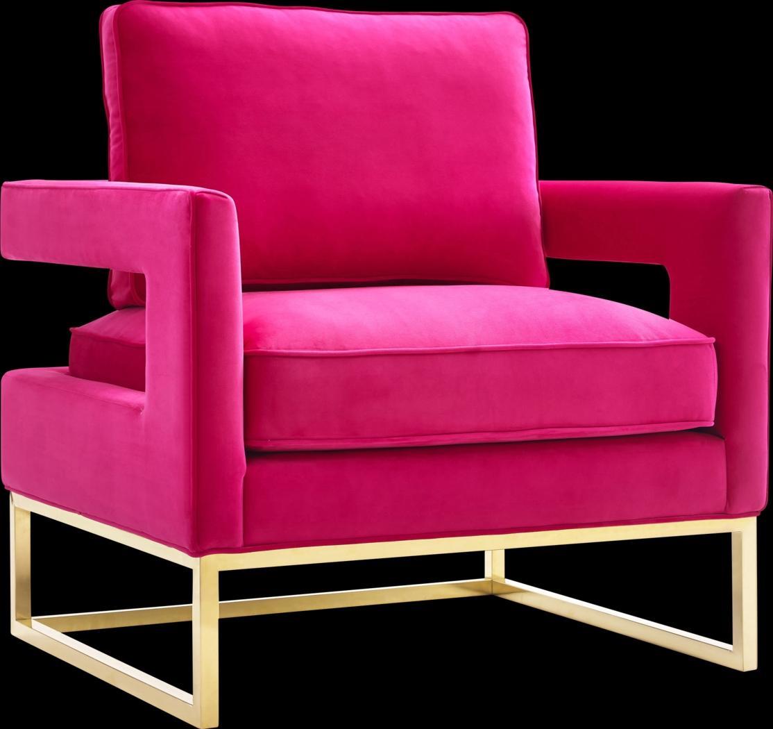 Belldid II Pink Accent Chair - Thumbnail - Image 1