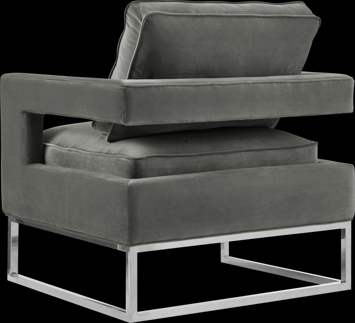 Belldid III Gray Accent Chair - Thumbnail - Image 3