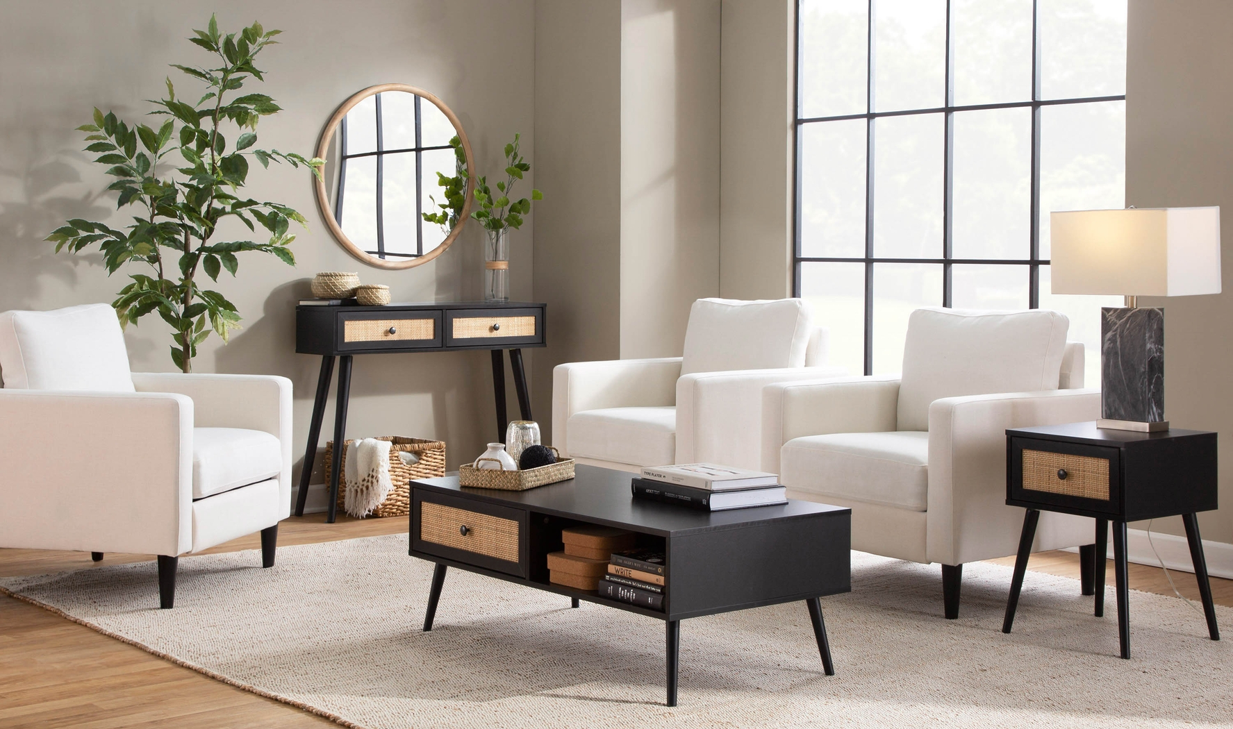 Belle Ann Black Coffee Table - Thumbnail - Image 8