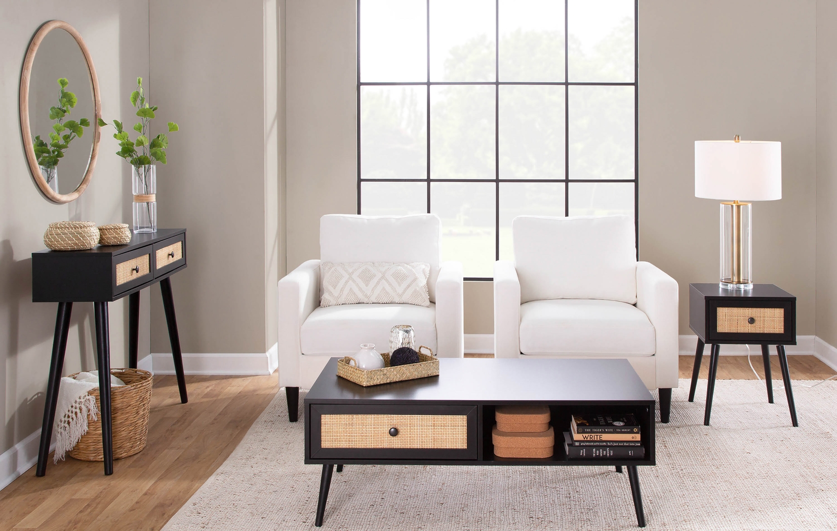 Belle Ann Black Coffee Table - Thumbnail - Image 9