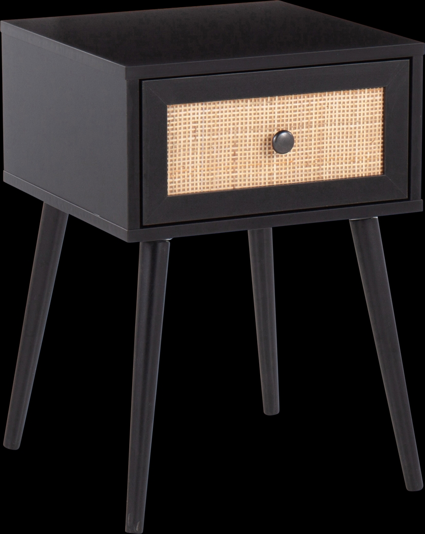 Belle Ann Black Side Table - Thumbnail - Image 1