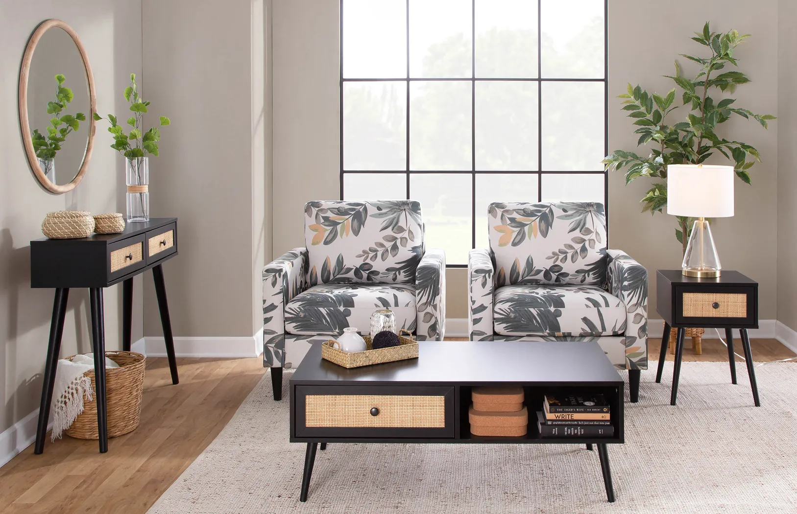 Belle Ann Black Sofa Table - Thumbnail - Image 9