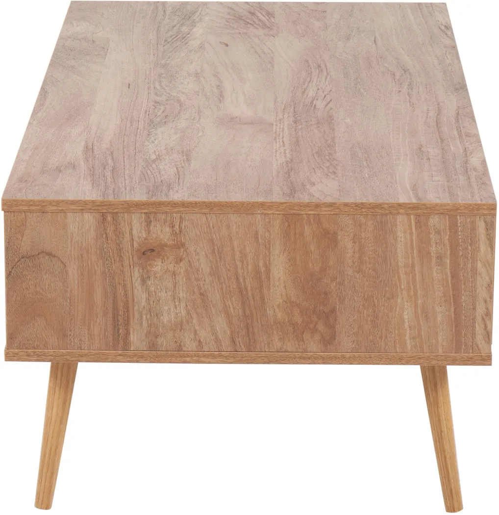 Belle Ann Natural Coffee Table - Thumbnail - Image 2