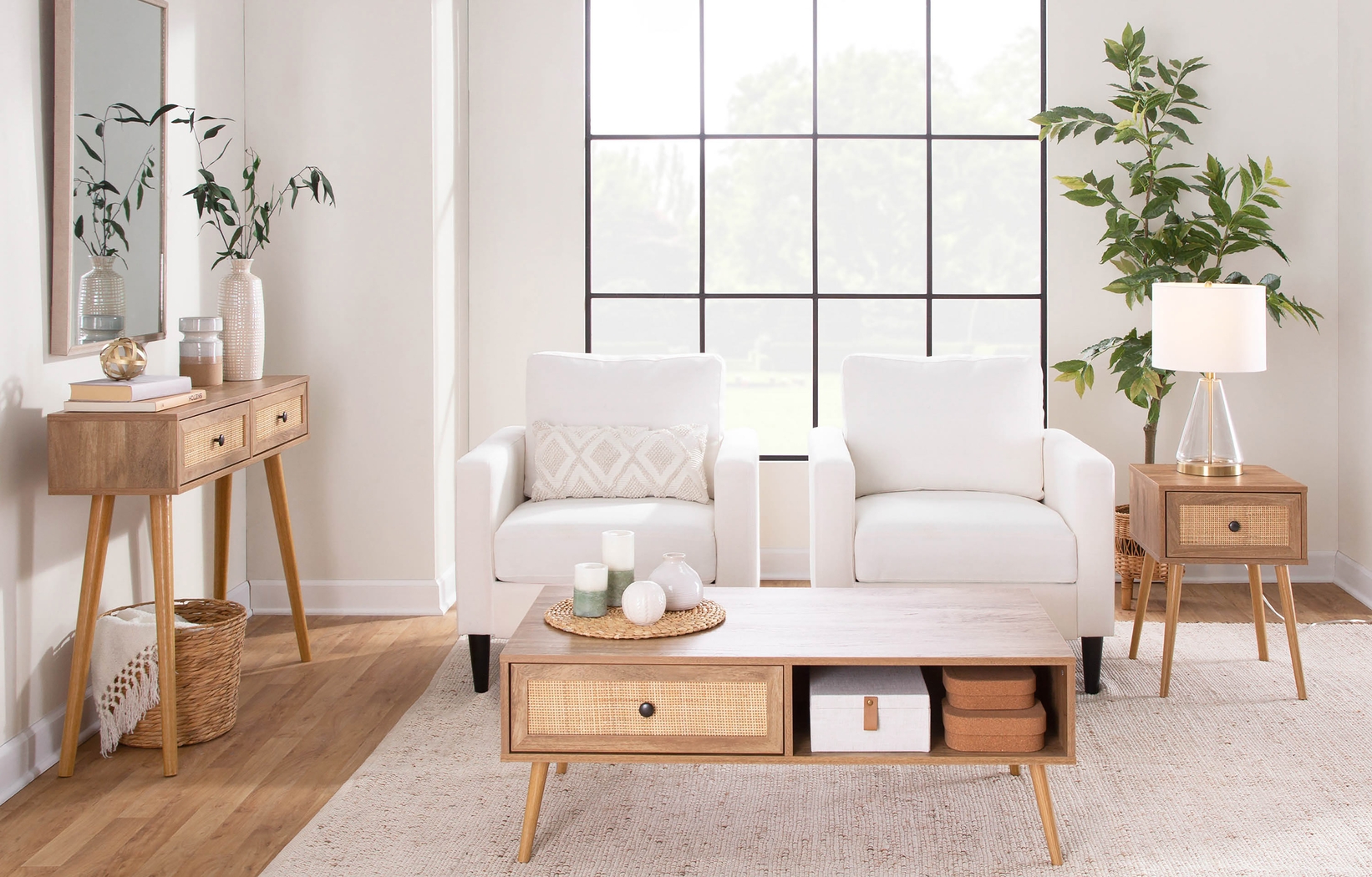 Belle Ann Natural Side Table - Thumbnail - Image 11