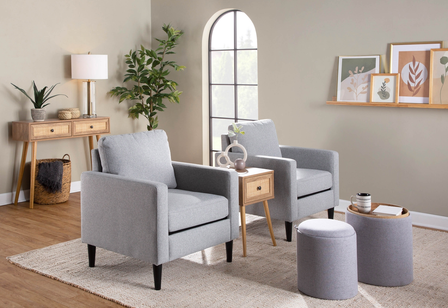 Belle Ann Natural Side Table - Thumbnail - Image 14