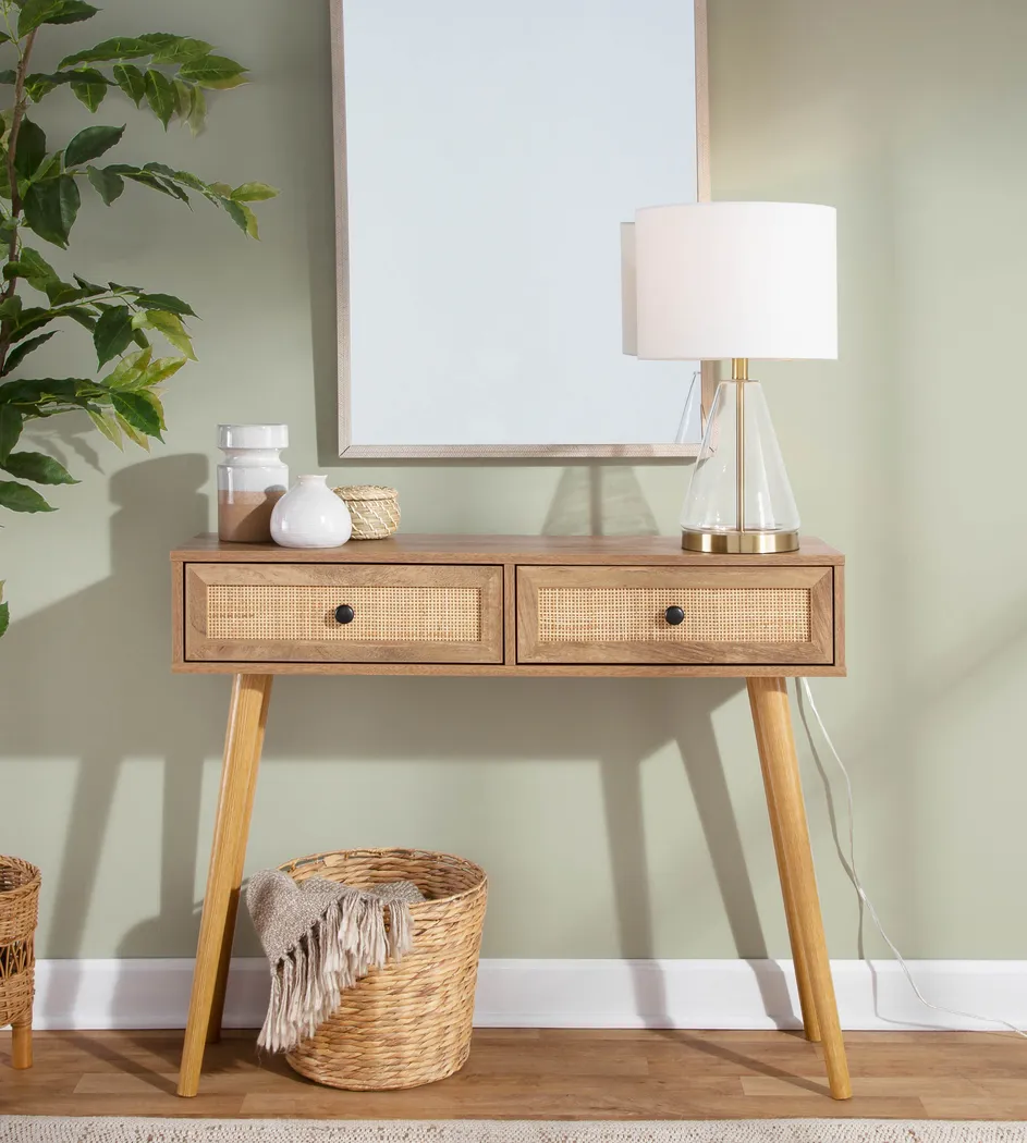 Belle Ann Natural Sofa Table - Thumbnail - Image 11