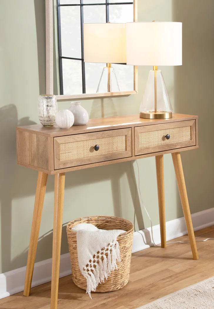 Belle Ann Natural Sofa Table - Thumbnail - Image 10