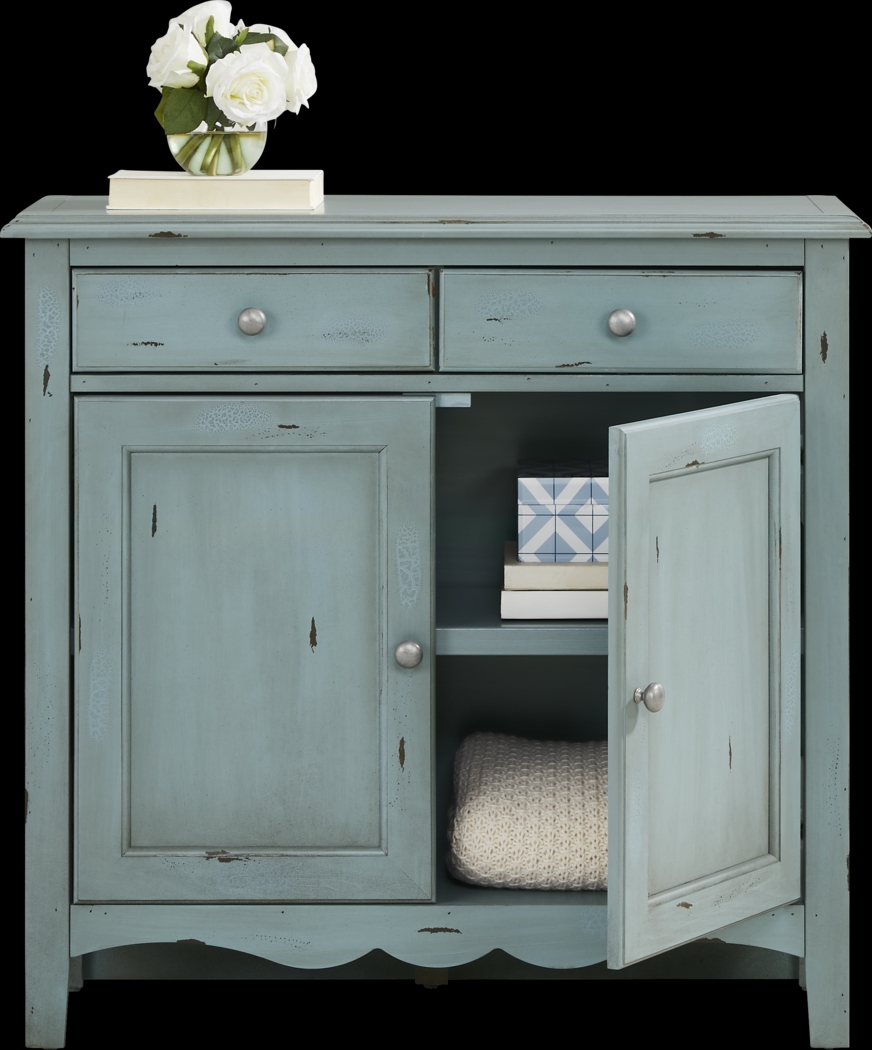 Belle De Provence Blue Accent Cabinet - Thumbnail - Image 2