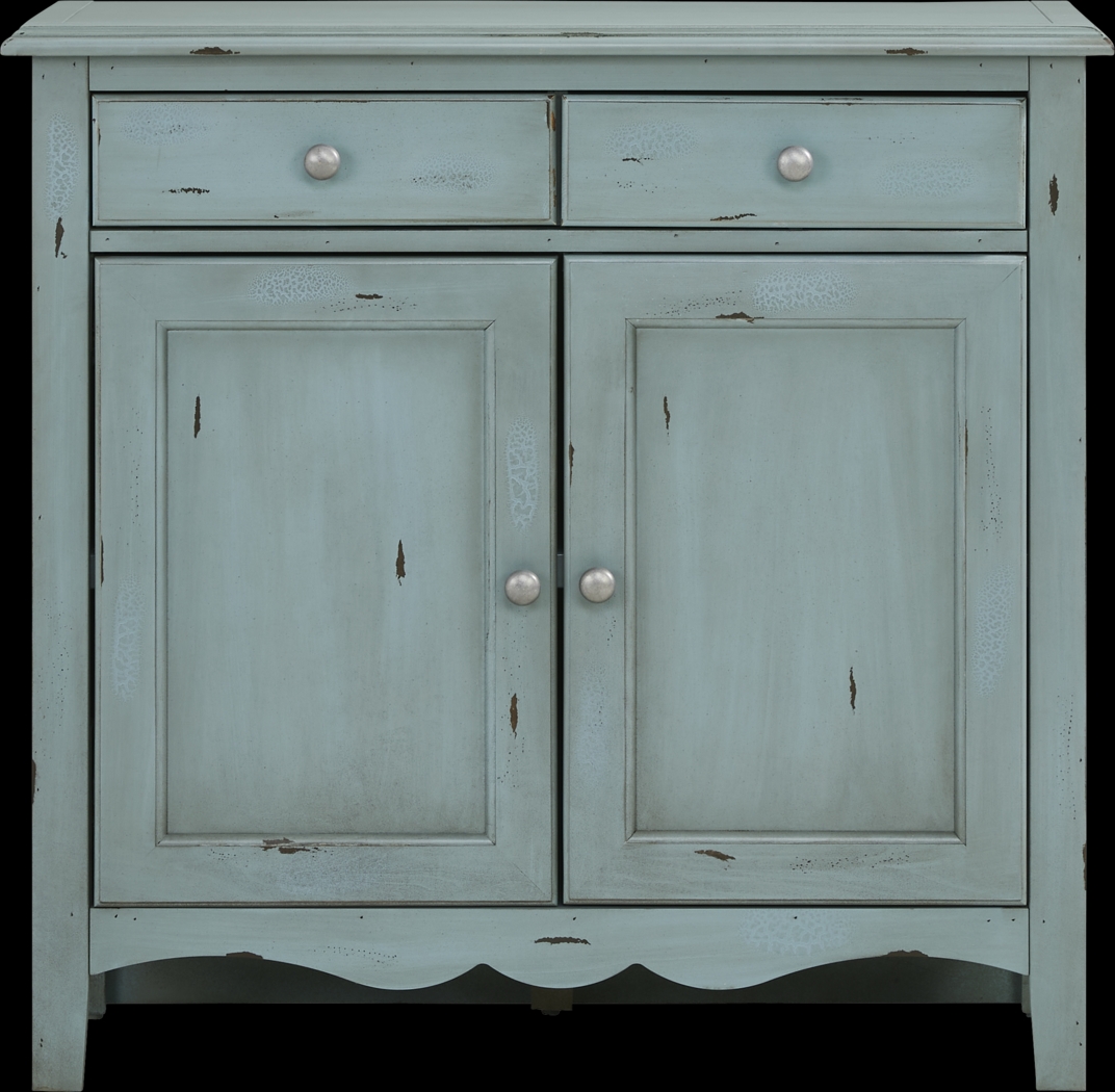 Belle De Provence Blue Accent Cabinet - Thumbnail - Image 1