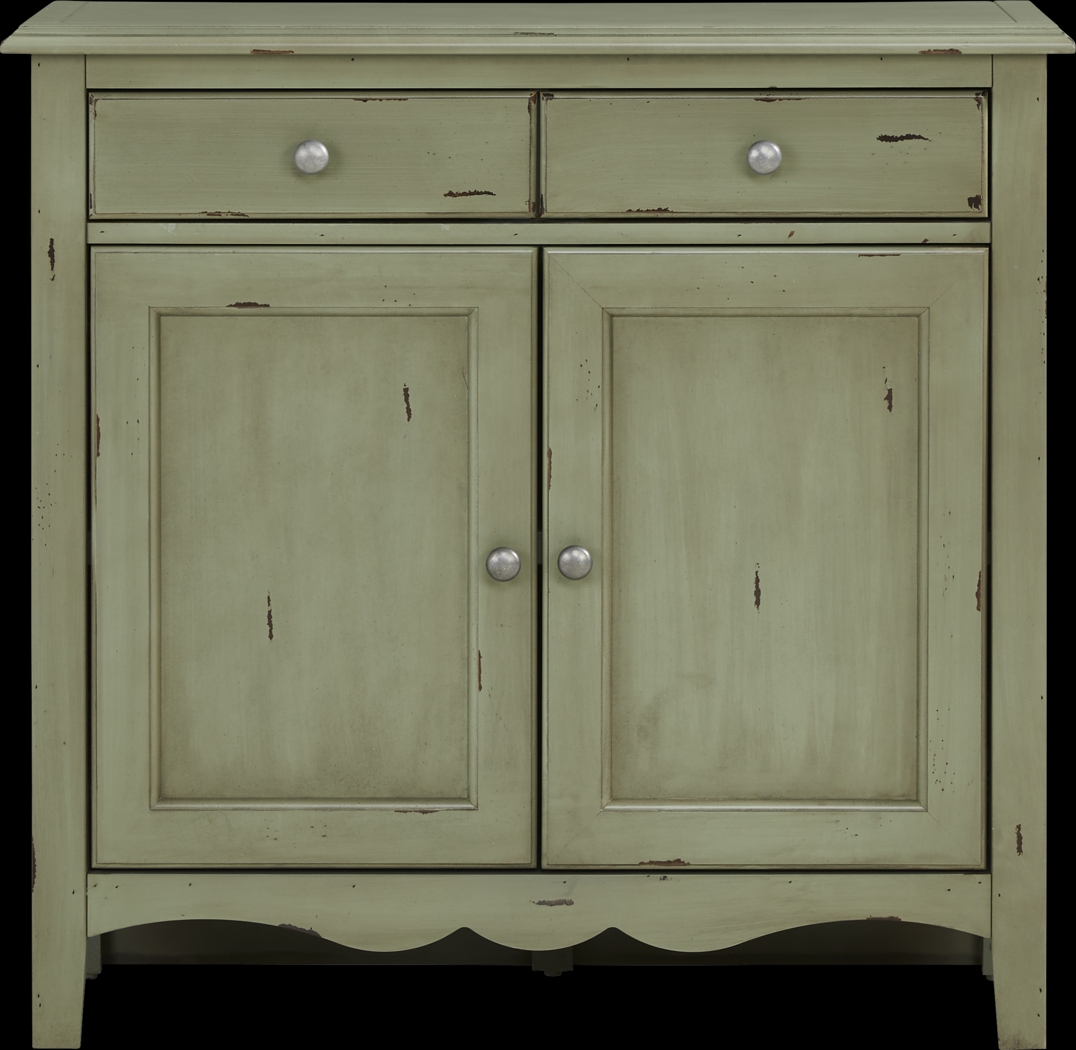 Belle De Provence Green Accent Cabinet - Thumbnail - Image 1