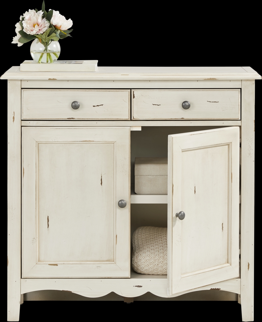 Belle De Provence White Accent Cabinet - Thumbnail - Image 2