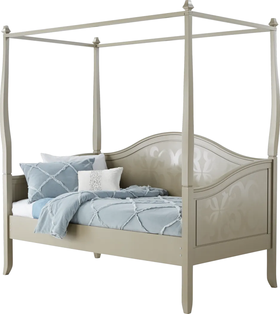 Belle Noir Champagne 3 Pc Canopy Daybed - Thumbnail - Image 1