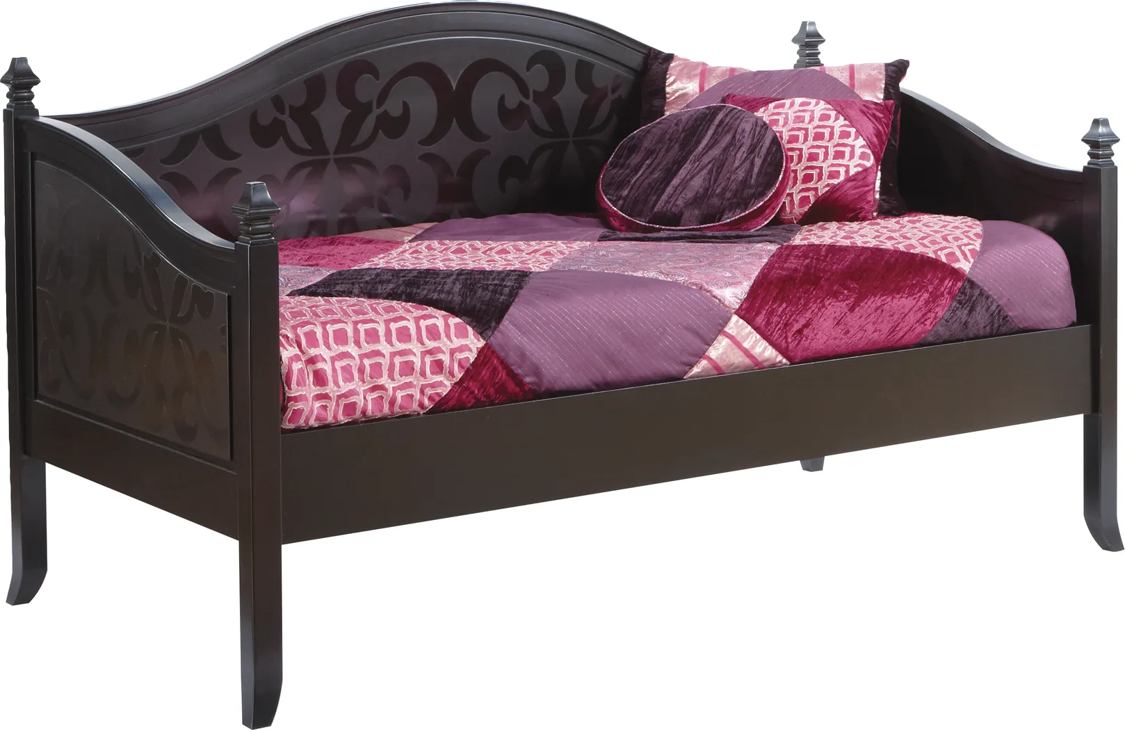Belle Noir Dark Merlot 2 Pc Twin Daybed - Thumbnail - Image 1