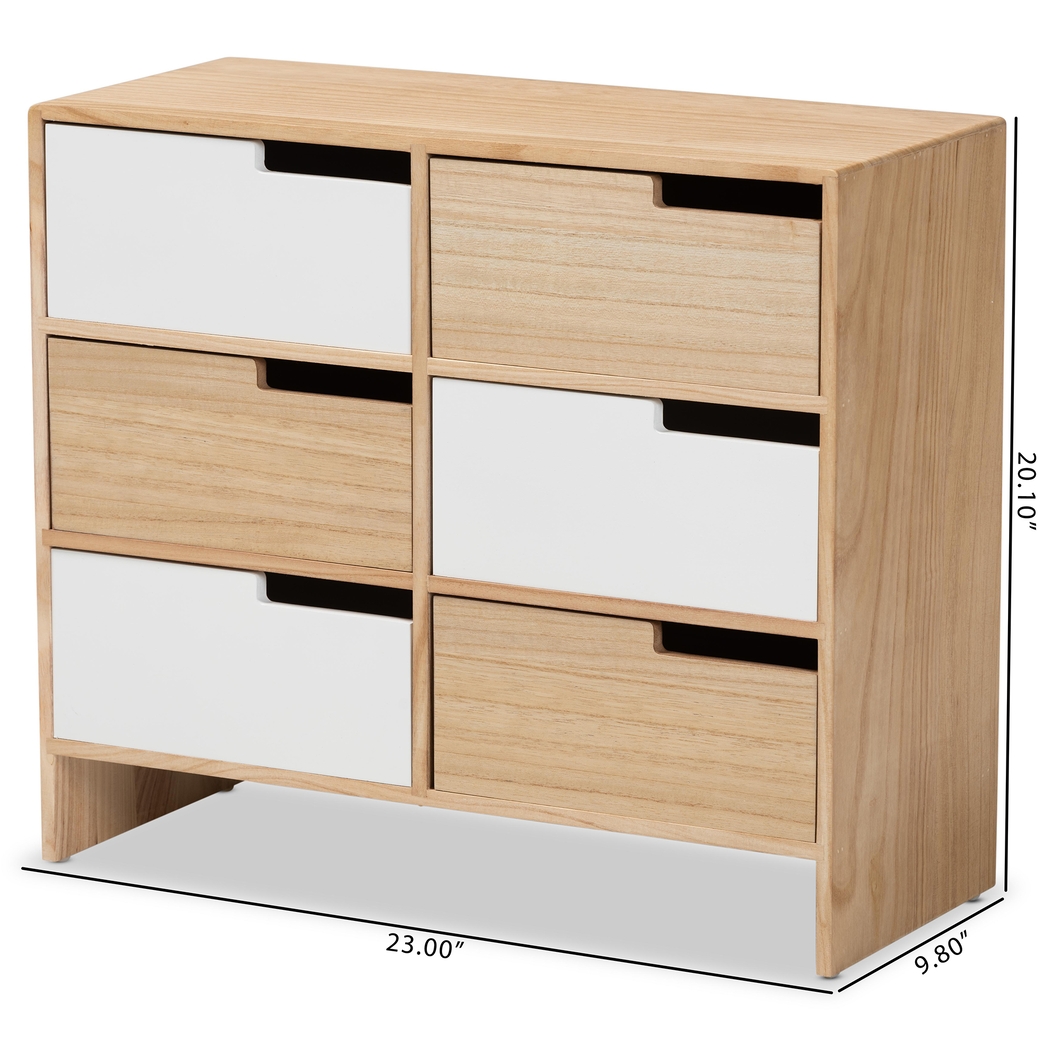 Belleau Brown 6 Drawer Accent Cabinet - Thumbnail - Image 9