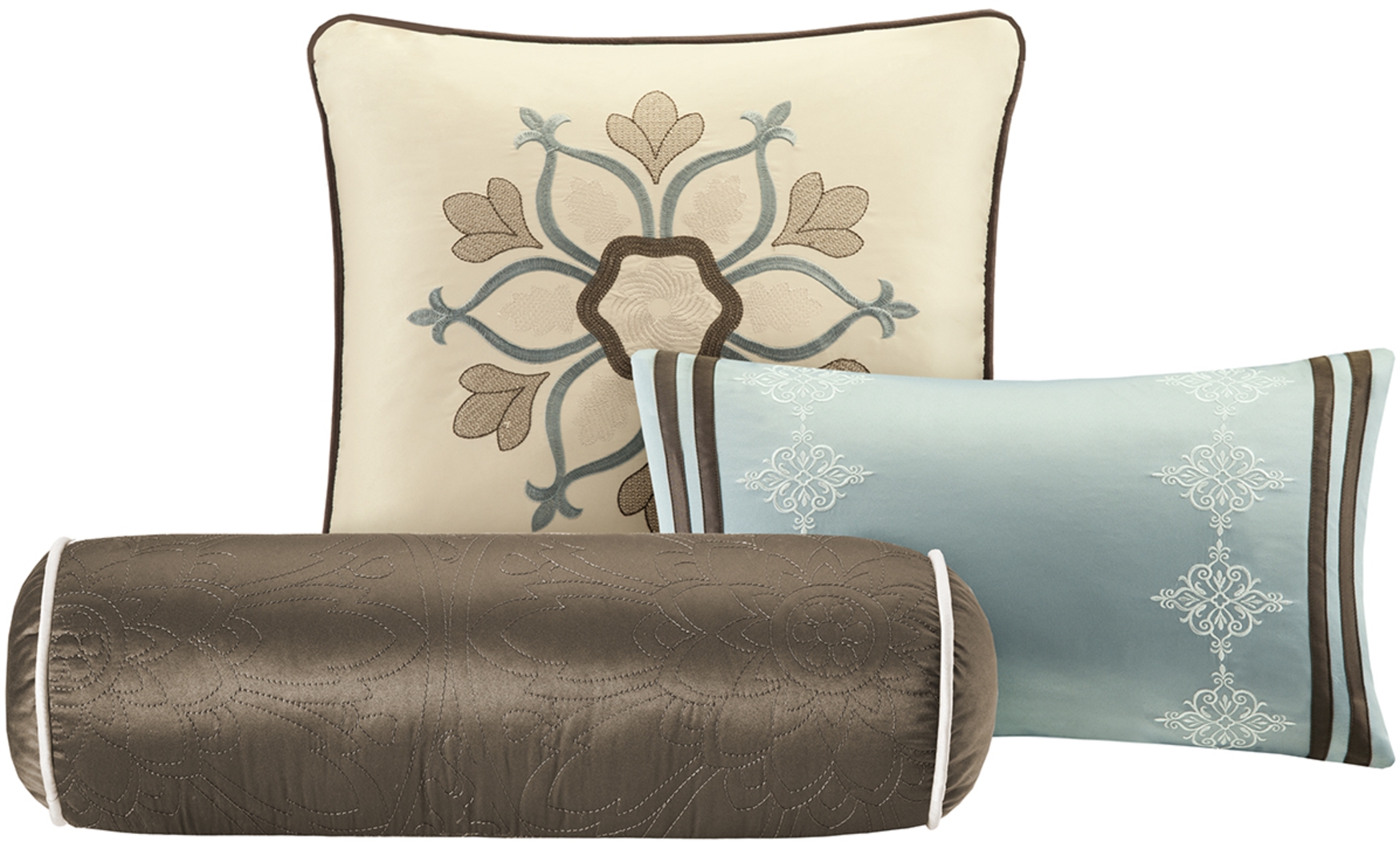 Bellecastle Blue 9 Pc King Comforter Set - Thumbnail - Image 3