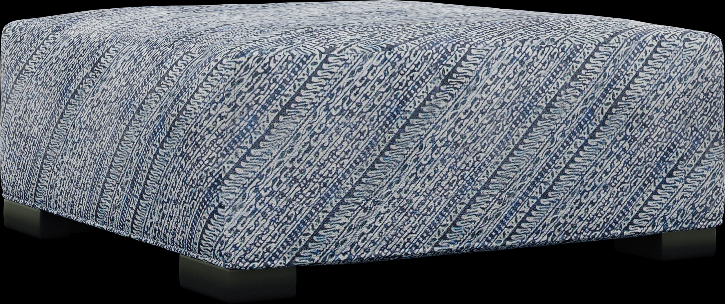 Bellehurst Blue 5 Pc Sectional Living Room - Thumbnail - Image 3