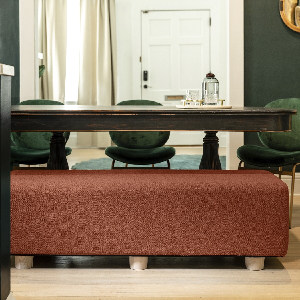 Bellemere Terracotta King Bed Bench - Thumbnail - Image 4