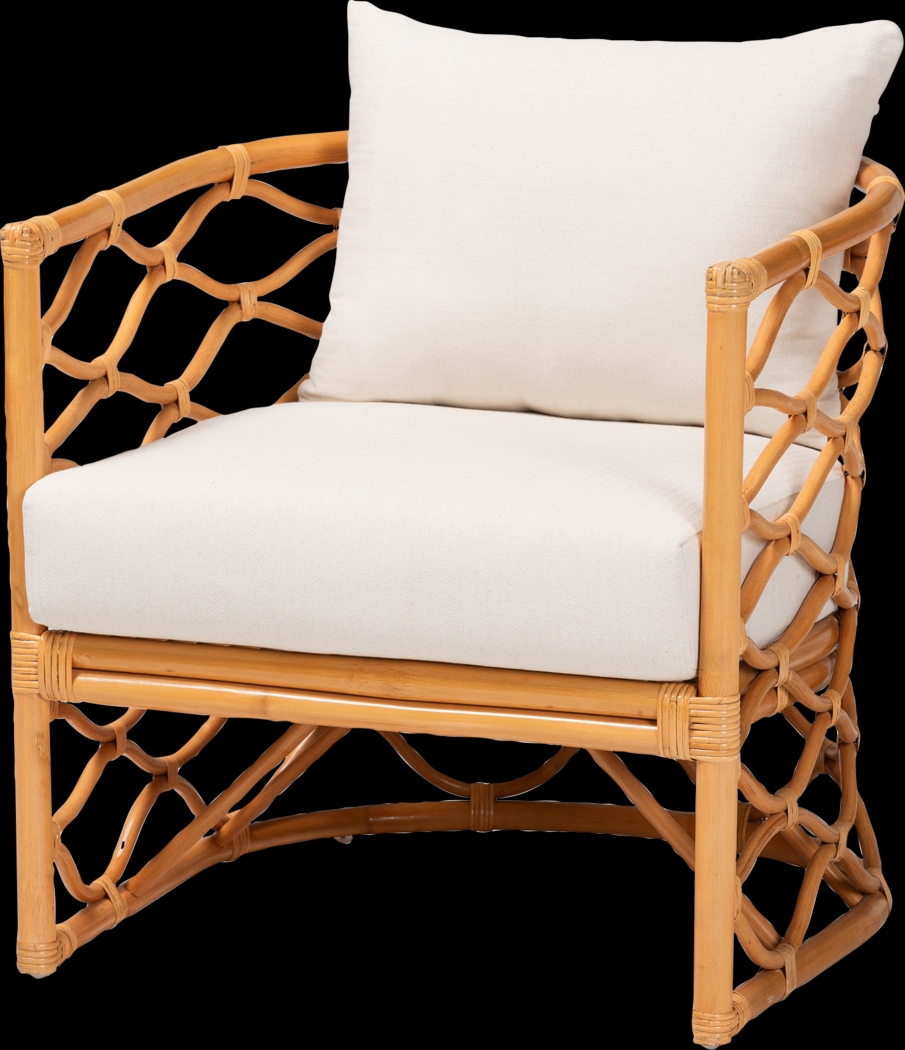 Bellepark Light Brown Accent Chair - Thumbnail - Image 1