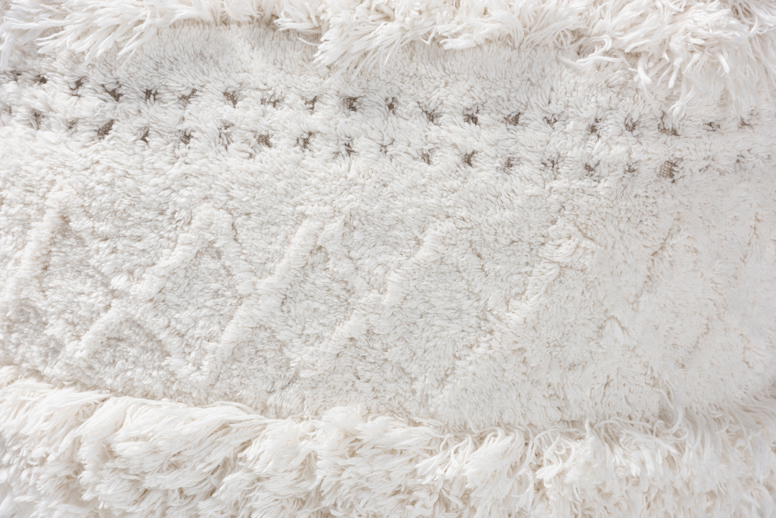 Bellerive Ivory Pouf - Thumbnail - Image 3