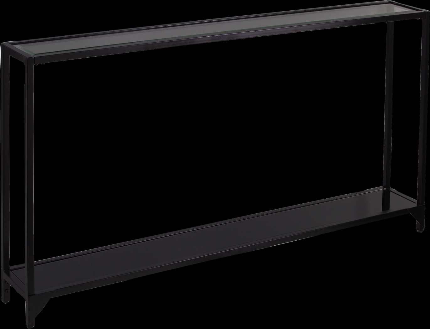 Belleterre Black Console Table - Thumbnail - Image 1