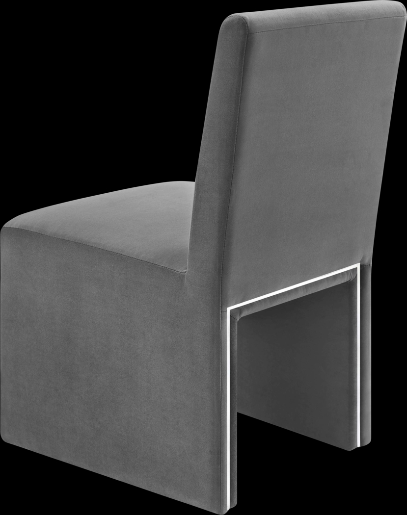 Belleveria Gray Dining Chair - Thumbnail - Image 3