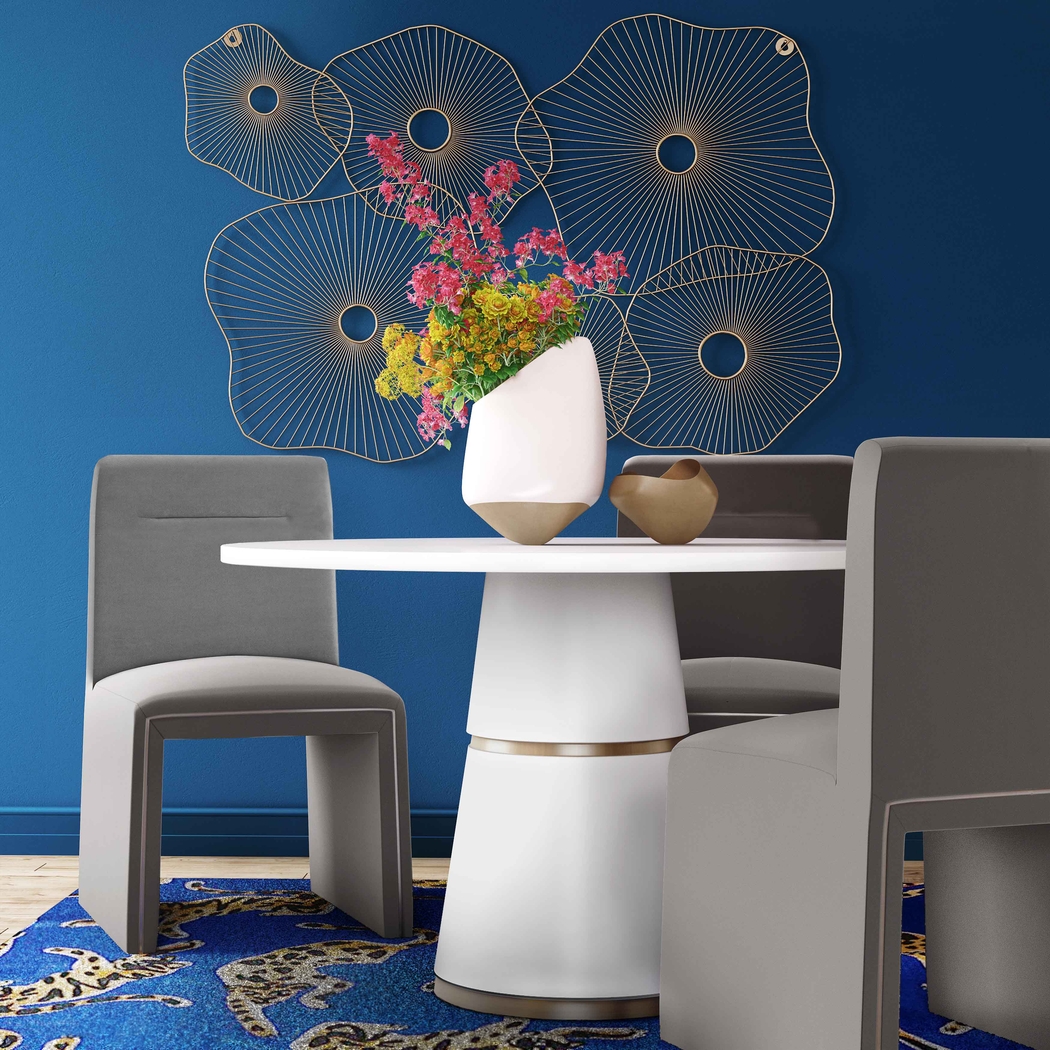 Belleveria Gray Dining Chair - Thumbnail - Image 5