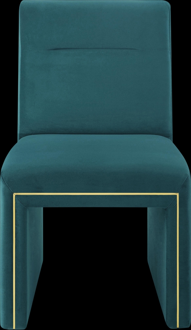 Belleveria Teal Dining Chair - Thumbnail - Image 2