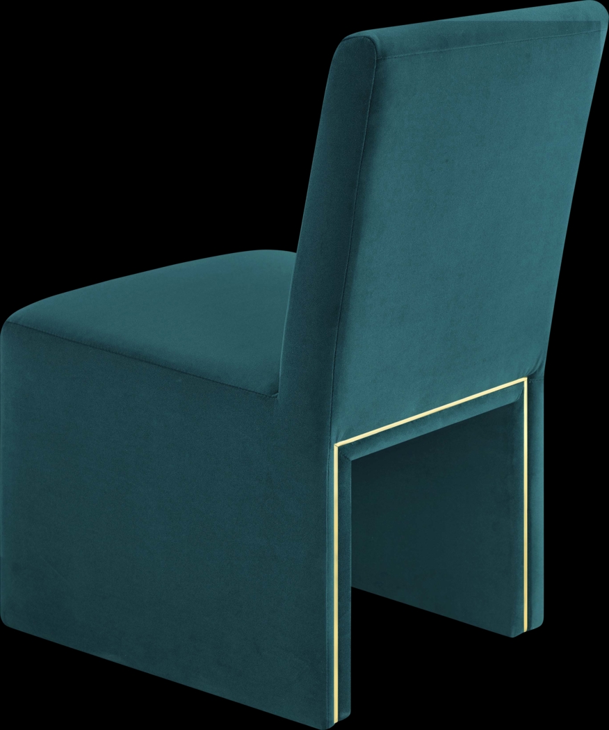 Belleveria Teal Dining Chair - Thumbnail - Image 3
