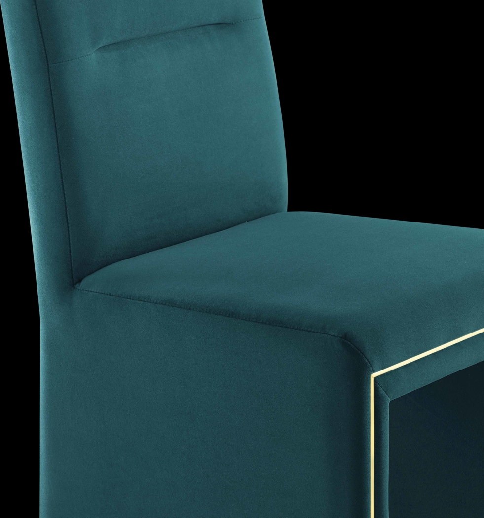 Belleveria Teal Dining Chair - Thumbnail - Image 4
