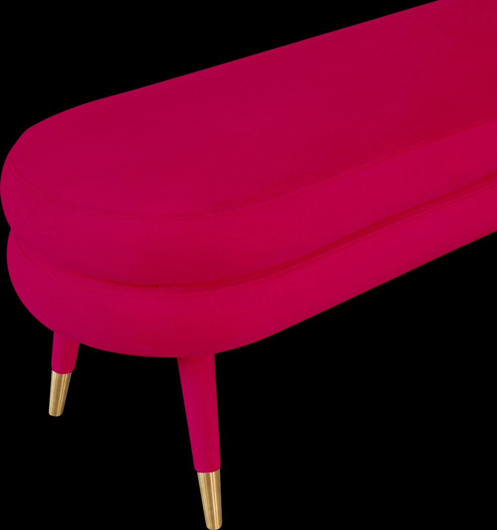 Bellfort Raspberry Accent Bench - Thumbnail - Image 3