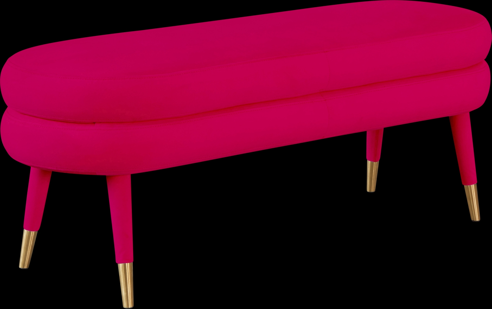 Bellfort Raspberry Accent Bench - Thumbnail - Image 1