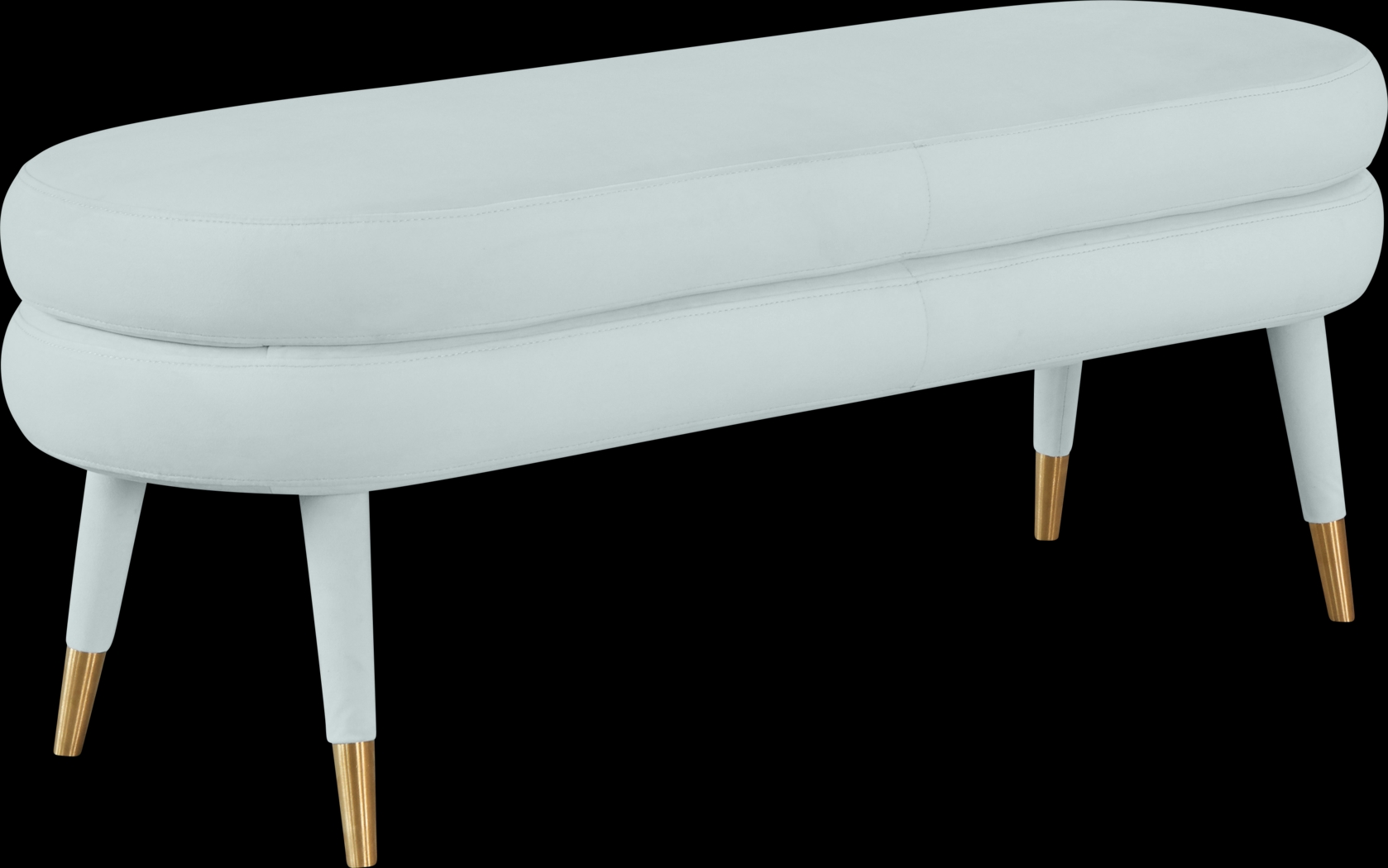 Bellfort Seafoam Accent Bench - Thumbnail - Image 1