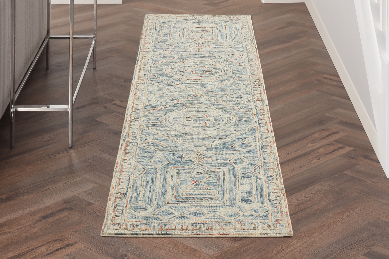 Bellingen Multi 2'3 x 7'6 Rug - Thumbnail - Image 5