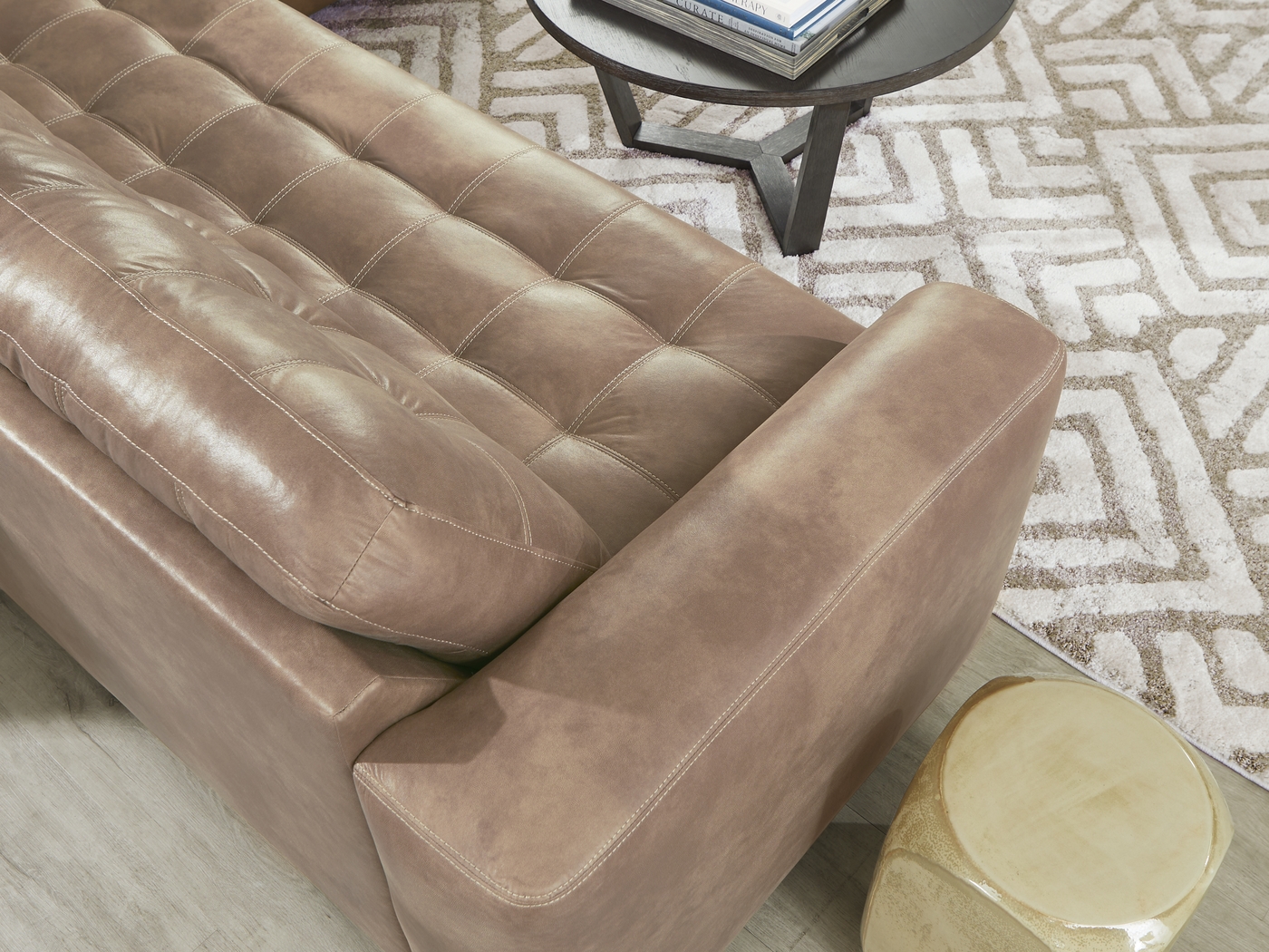 Bellinger Camel 3 Pc Sectional Living Room - Thumbnail - Image 3